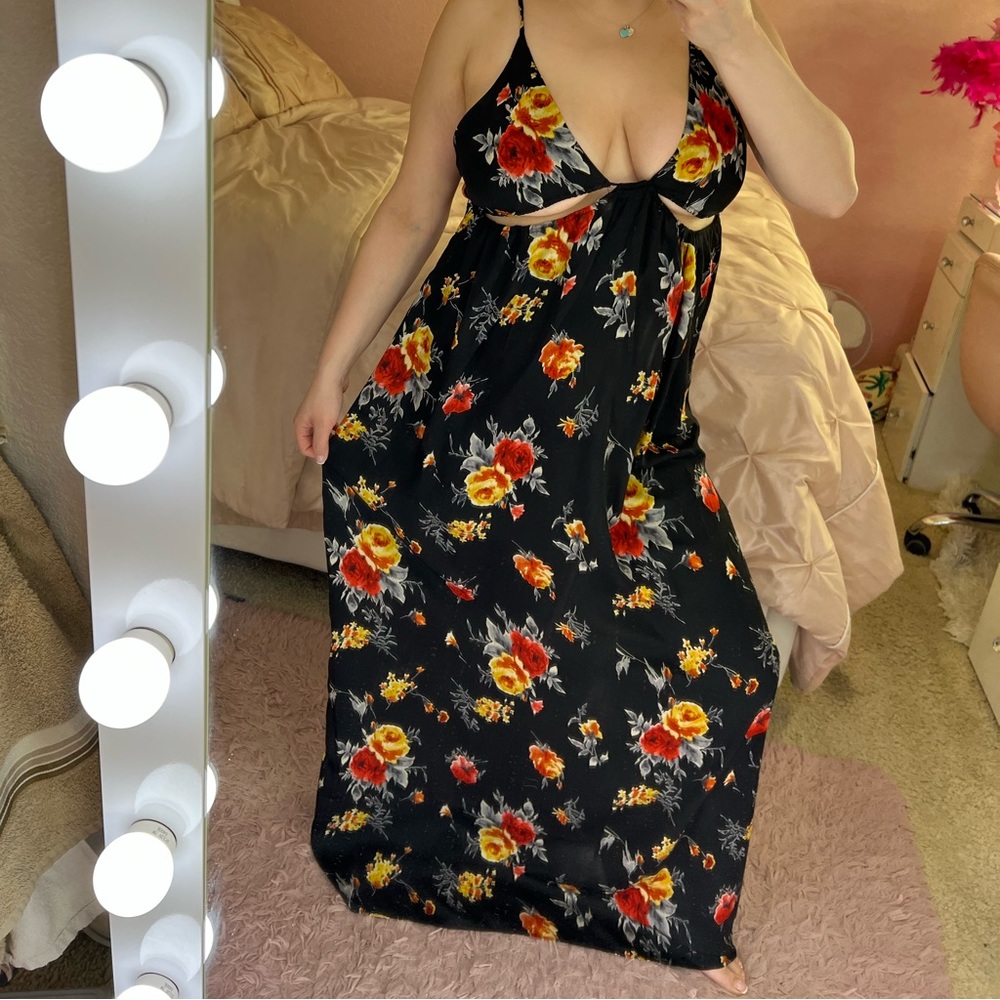 Sunflower Maxi Dress